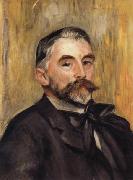 Pierre Renoir Stephane Mallarme painting